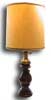 Lamps: Wood Table Lamp